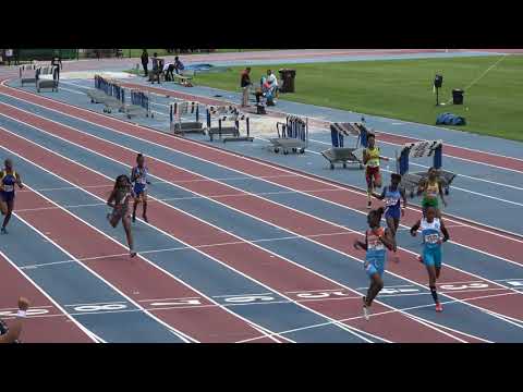 Girls 200m 15-16 Year Old Semi Finals Heat 1 - 44th Annual Northwest Track and Field Classic 2019