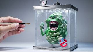 How to Make a Slimer Trapped in a Vacuum Chamber Diorama