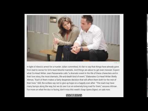 6-27-16 SOD ALEXIS JULIAN GH SPOILERS General Hospital Nancy Lee Grahn William DeVry Preview 6-24-16