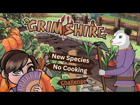 Starting Our Toughest Challenge Yet in Grimshire - No Cooking: Raccoon (Opossum) Ep.1