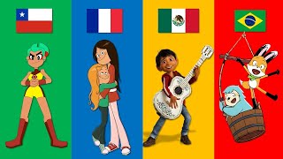 Cartoons From Different Countries | Pt.43