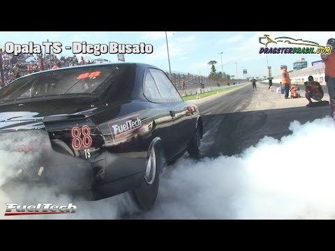 Opala V8 aspirado TS - Diego Busato - 1ª etapa Arrancada Força Livre 2014