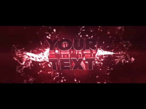 FREE Epic Flaming Text Intro Template #178 | Cinema 4D & After Effects Template + FULL Tutorial Video
