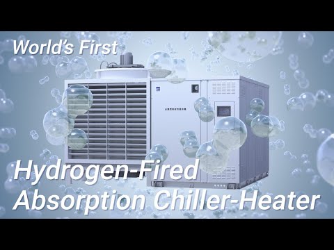 EBARA Group: World’s First Hydrogen-Fired Absorption Chiller/Heater