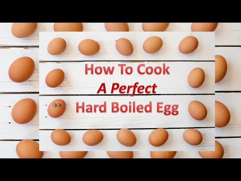 How To Boil Eggs! The 9 Minute Perfect Hard Boiled Egg, Step-By-Step Guide, Boil Eggs no Grey Ring