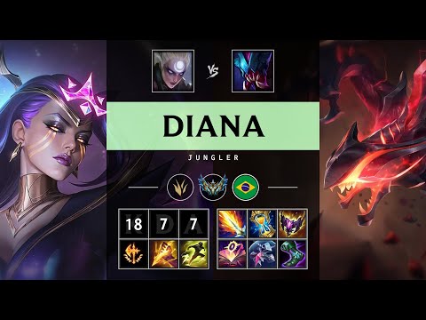 Diana Jungle vs Rek'Sai - BR Challenger Patch 25.16