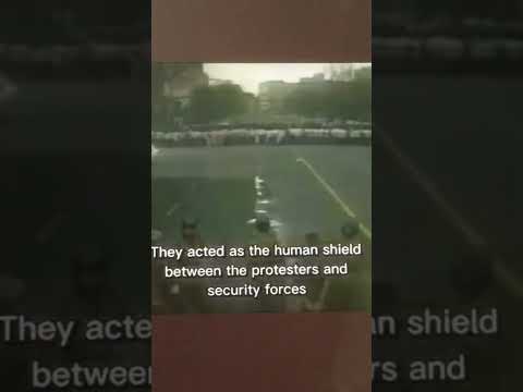 Supporters of Pres Marcos during Feb 1986 edsa revolution denying Cory as the winner