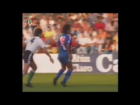 Racing de Santander 1 - Rayo Vallecano 0. Temporada 1993/94.