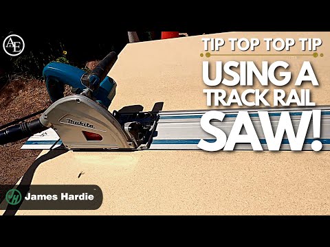 USING A TRACK RAIL SAW! - TIP TOP TOP TIP