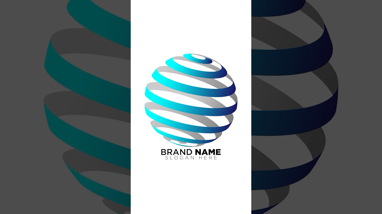 Logo Design Super Easy Techniques For Experts & Beginners #illustrator #tutorial #shorts