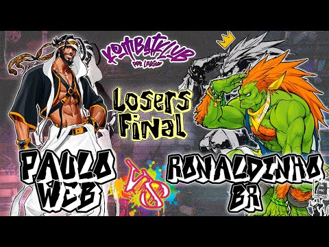 SF6 👊 PauloWeb (Rashid) vs RonaldinhoBR (Blanka) 👊 Kombat Klub Pro League SF6 - E2S2 - Losers Final