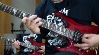 Aborted - The Extirpation Agenda (guitar cover)