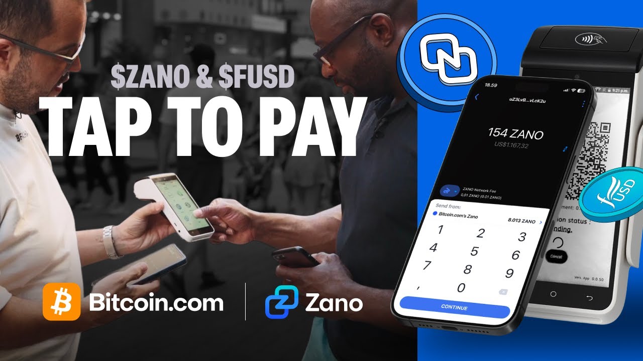 Tap to Pay with $ZANO and $fUSD