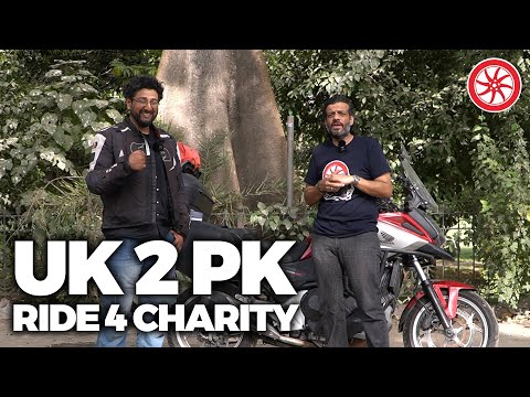 UK to Pakistan | Ride for Charity | Honda NC750X | PakWheels