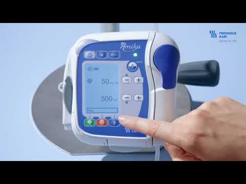 Handhabung der Amika® Ernährungspumpe