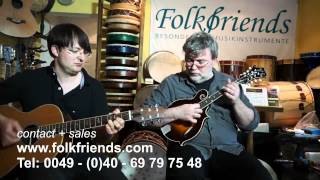 Video thumbnail for Kentucky KM-1000 - F-Style mandolin by Folkfriends