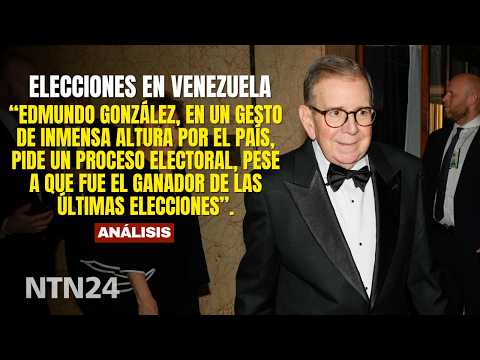 Como un “gesto de inmensa altura” califican llamado de Edmundo González a elecciones en Venezuela