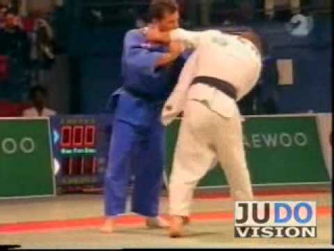JUDO 1995 European Championships: Christophe Gagliano (FRA) - Martin Schmidt (GER)
