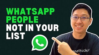How to Message People In WhatsApp without adding them into your contacts