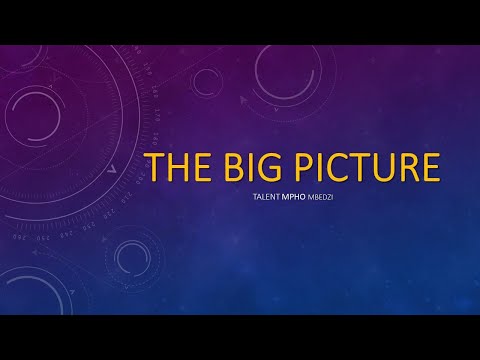 7 November 2021 - PM - Talent Mpho Mbedzi - The Big Picture