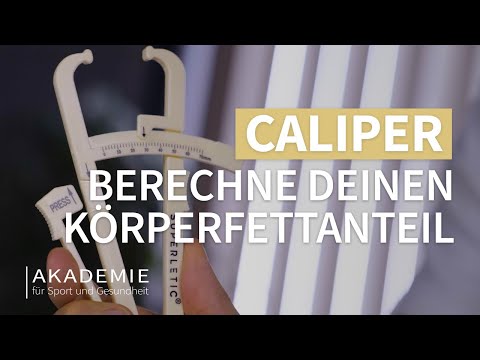 Caliper – berechne deinen Körperfettanteil | Körperfett messen | KFA reduzieren | Wissenswert