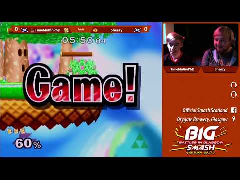 BIG Smash Autumn - TimeMuffinPhD (Fox) Vs. Sheezy (Sheik) Melee Pools