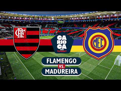 Flamengo vs Madureira 22/02/2026 - Campeonato Carioca 2026 - Efootball26