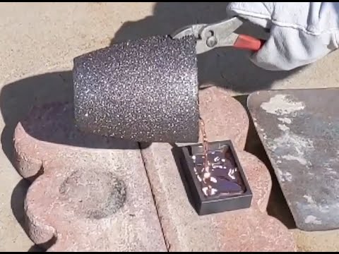 Making 1 Pound Copper Ingot From Scratch