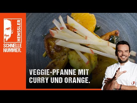 Schnelles Veggie-Pfanne mit Curry und Orange Rezept von Steffen Henssler