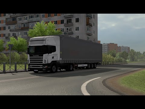 Euro Truck Simulator 2 Riga-Valmiera(Furniture) Scania R4 480