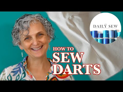 How to Sew Darts | Garment Construction Techniques | The Daily Sew