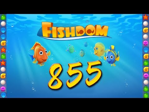 Fishdom: Deep Dive level 855