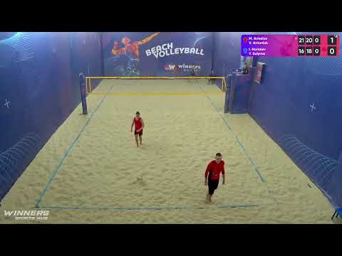 11:40 M. Anhelov / V. Antoniuk - I. Horiaiev / Y. Sulyma 20.10.2022 | Winners Beach Volleyball