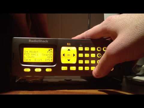 How to program a Radio Shack Pro-197 Digital Trunking Scann
