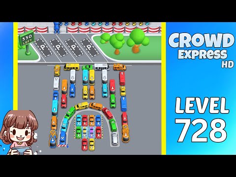 Crowd Express Level 728 Solution Walkthrough