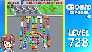 Crowd Express Level 728 Solution Walkthrough