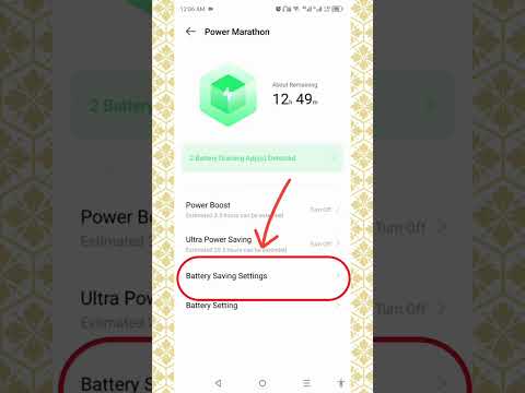 Battery Saver on Infinix #shorts