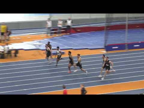 MSen 60m A-Finale - Jan Eric Frehe (D) wint in 6.74