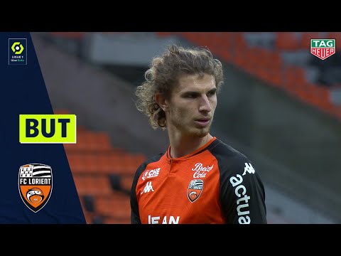 But Pierre-Yves HAMEL (29' pen - FC LORIENT) FC LORIENT - NÎMES OLYMPIQUE (3-0) 20/21
