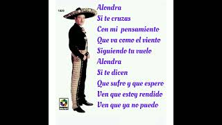 Antonio Aguilar Karaoke: Alondra (+coros)