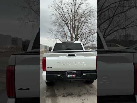 2024 Toyota Tundra 4x4 Crewmax Limited in White for sale at Forbes Waterloo Toyota in Waterloo, ON