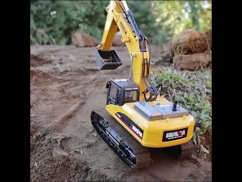 Huina 1580 1:14 All Metal Remote Control Excavator V4 (2024 Model)