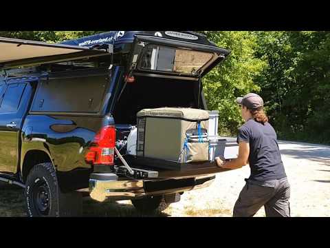 Frontrunner outfitters, Slide out, Hilux Revo #ProjektBlackwolf, Wolf78 Overland #DriveYourOwnWay
