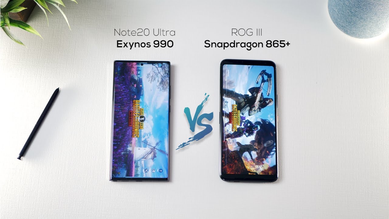 Fastest Gaming Phone vs Best Flagship Phone - ROG 3 vs Note20 Ultra