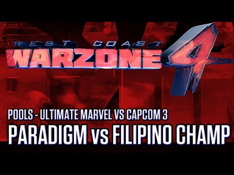 Paradigm vs Filipino Champ (@fchampryan) - Pools - West Coast Warzone 4 - UMvC3