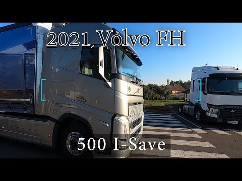 2021 Volvo FH 500 I-Save Tractor Truck Interior Exterior Walkaround and Testdrive Clobetrotter Cabin