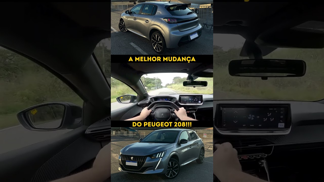Esqueça aqueles antigos carros duros da Peugeot, aqui o 208 parece um carro da Fiat!!! #peugeot208