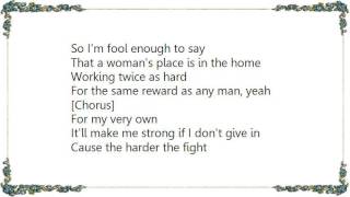 Chaka Khan - A Woman in a Man&#39;s World Lyrics