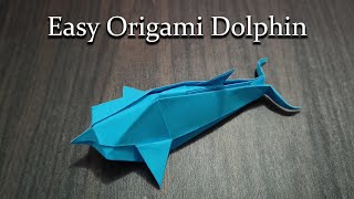 Easy Origami Dolphin: Beginners Guide, Step-by-Step Tutorial 🐬✨