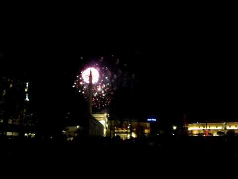 Fireworks In Tirana Albania